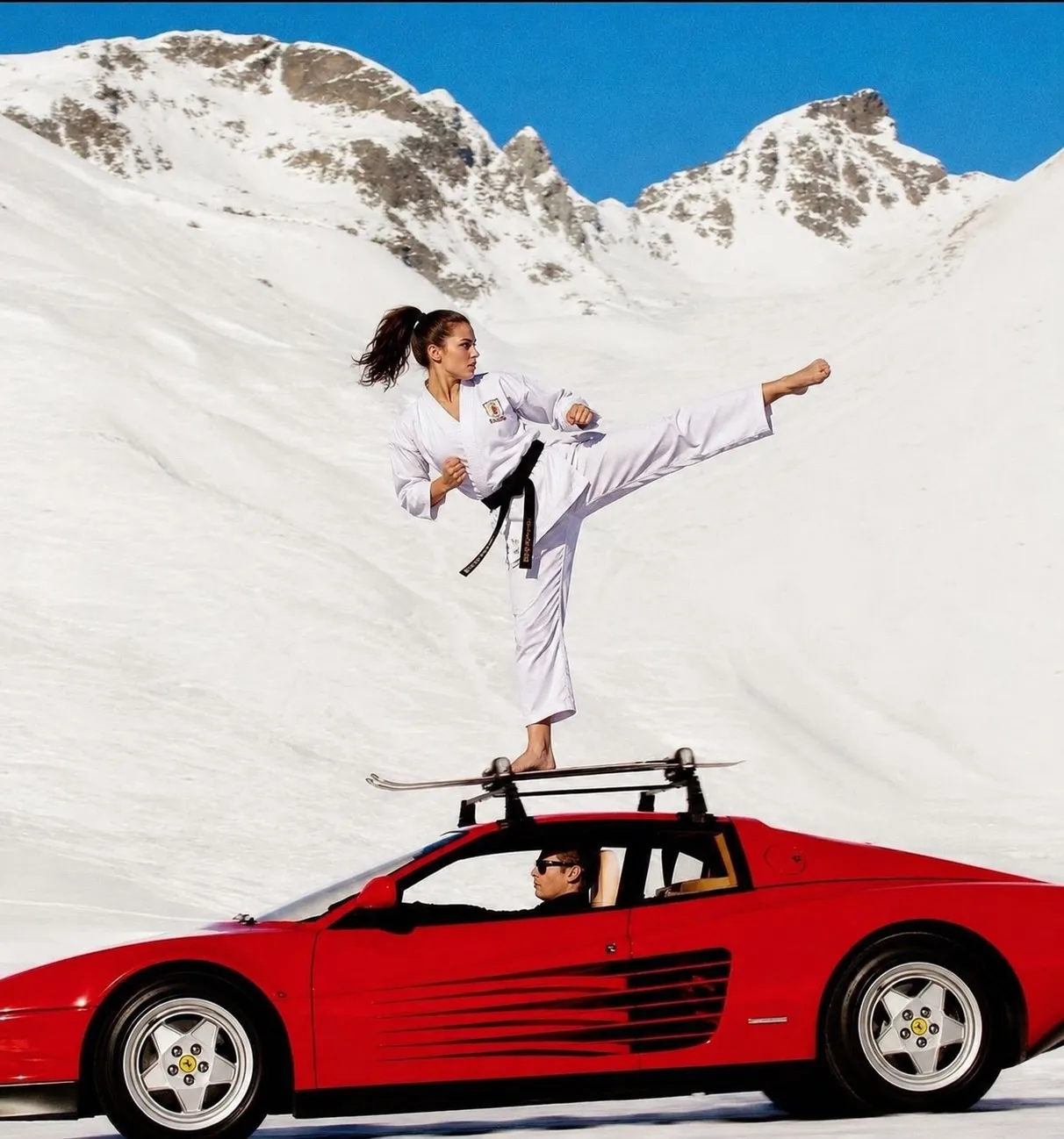 Taekwondo-Athletin bei WNNRZ